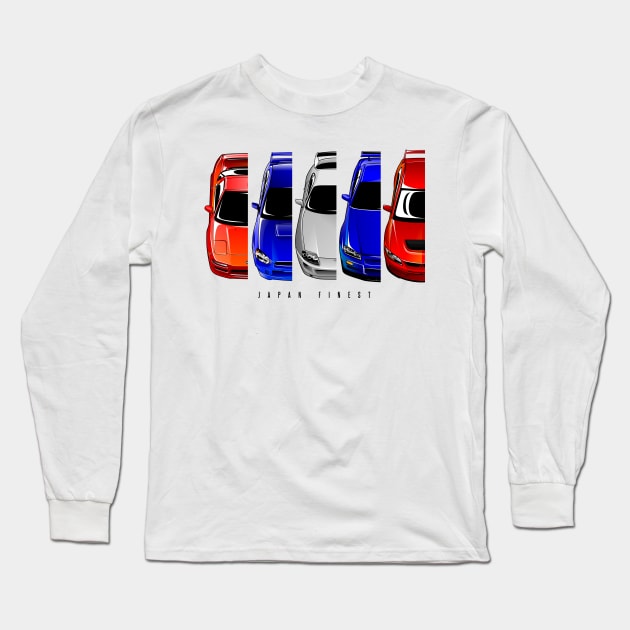 Japan Finest Long Sleeve T-Shirt by rizadeli